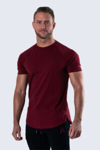 astaniwear-code-t-shirt-burgundy-front