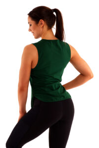 Astani wear sleeveless top set green black