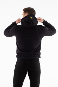 Tillbaka Herr Svart Apex Hoodie