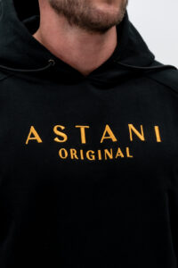 Detail 1 Herr Svart Hoodie Massimo