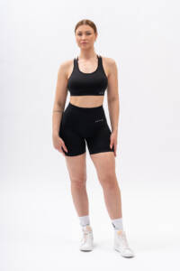 Bliss Black Scrunch Shorts 1