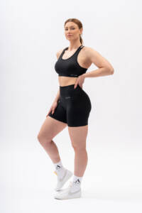 Bliss Black Scrunch Shorts 8