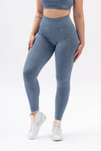 Bliss Blue Scrunch Tights 2