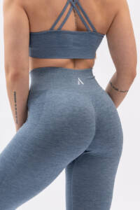 Bliss Blue Scrunch Tights 4