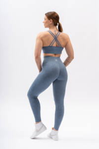 Bliss Blue Scrunch Tights 7