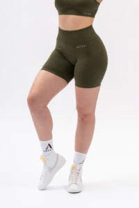 Bliss Green Scrunch Shorts 3