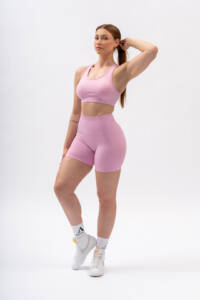 Bliss Pink Scrunch Shorts 5