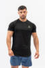 Code Black Cotton Stretch Workout Gym Lifestyle T-Shirt