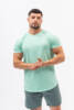 Code Mint Cotton Stretch Workout Gym Lifestyle T-Shirt