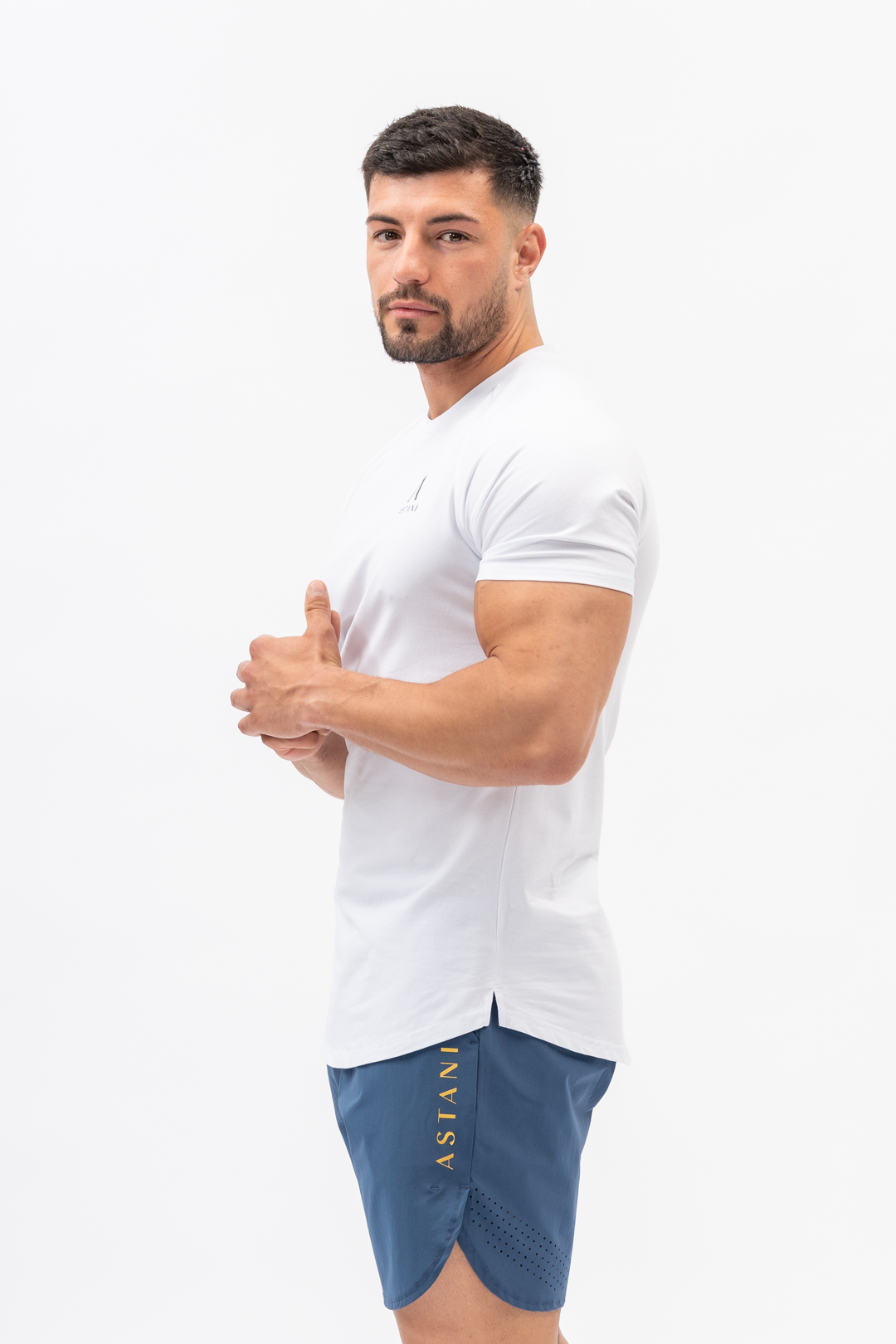 Code White Cotton Stretch Workout Gym Lifestyle T-Shirt