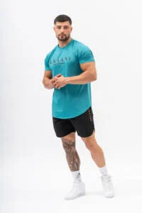 VELOCE Black men's athletic training shorts — Astani Wear