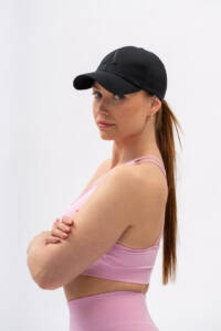 Women Cap Black Black 4