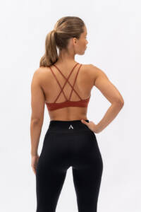 Euphoria Sports Bra Top Brown Astani Wear 7