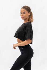 Triumph Cropped T-shirt Black Astani Wear 4