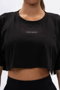 Triumph Cropped T-shirt Black Astani Wear 6