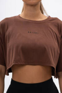 Triumph Cropped T-shirt Brown Astani Wear 10