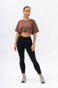Triumph Cropped T-shirt Brown Astani Wear 11