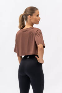 Triumph Cropped T-shirt Brown Astani Wear 9