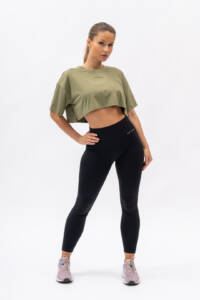 Triumph Cropped T-shirt Green Astani Wear 7