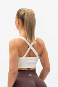 Precious Sports Bra Top White Astani Wear 8