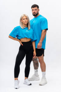 Ampio Oversize T-shirt Blue Astani Wear 5